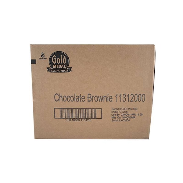 Gold Medal Baking Mixes Chocolate Brownie Mix 5lbs, PK6